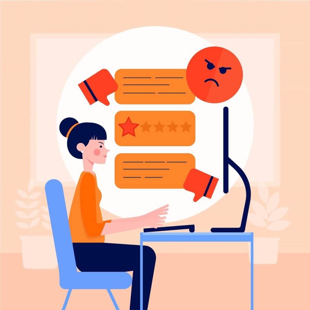 flat-design-person-making-complain_23-2148959890